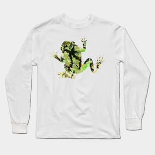 Gray Tree Frog Long Sleeve T-Shirt